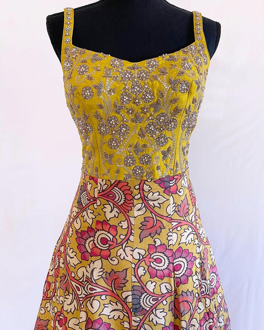 Kalamkari Gown
