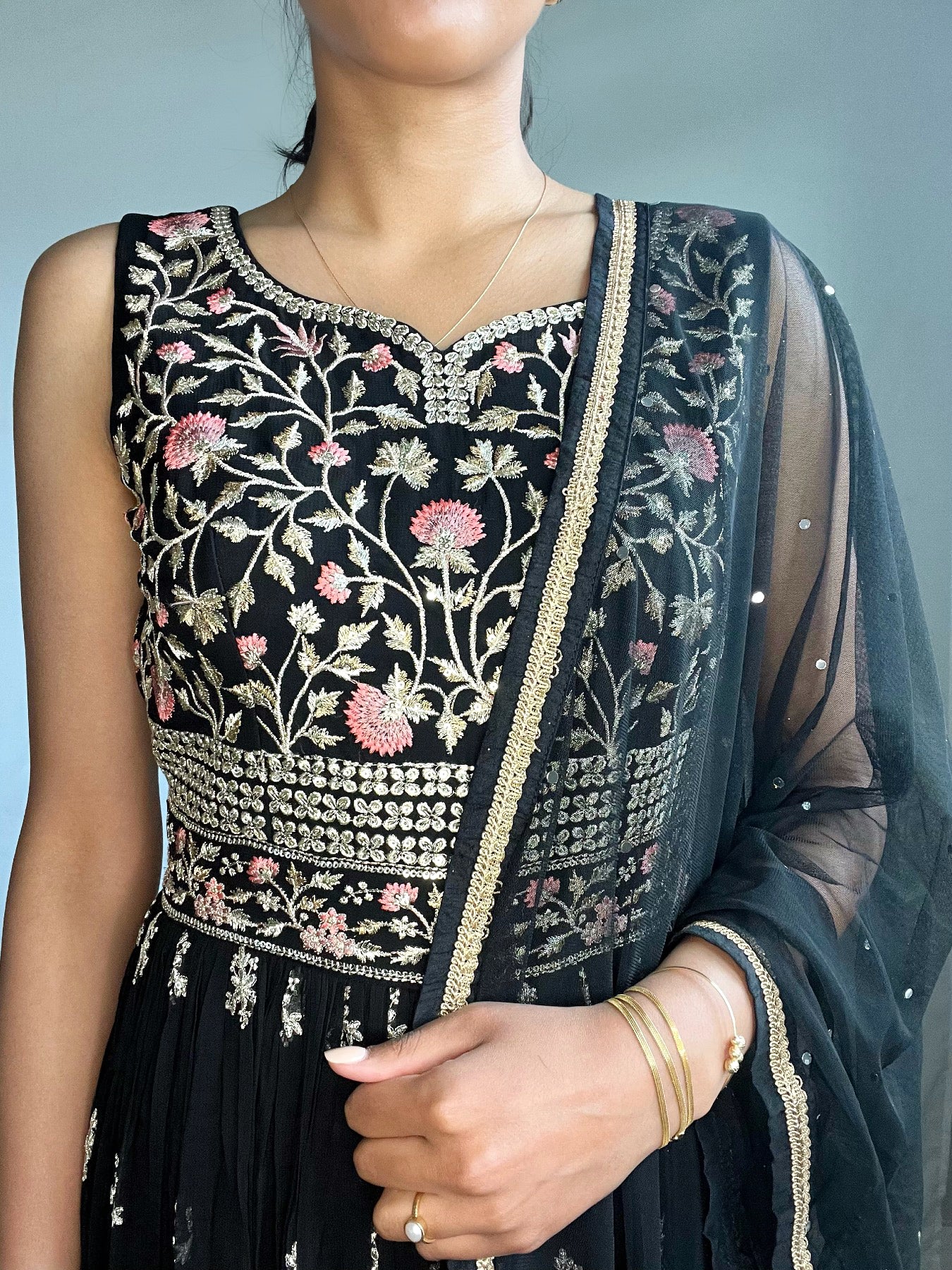 Black Traditional Jumpsuit