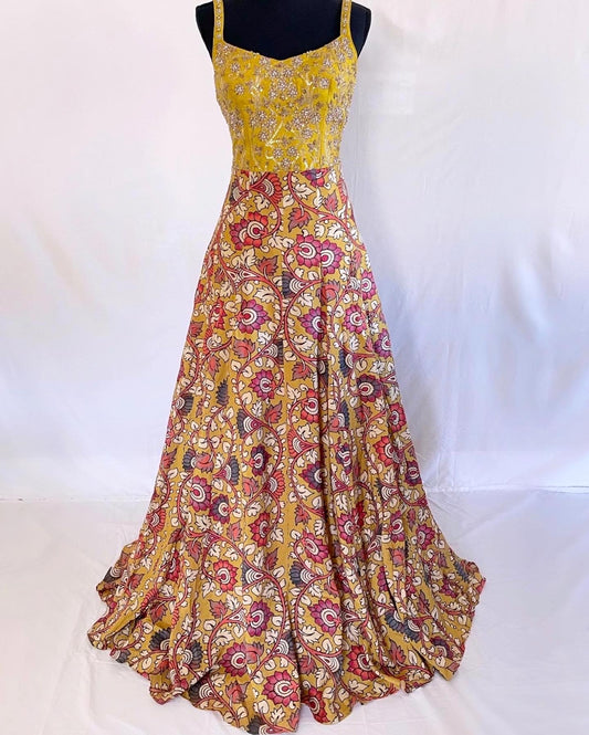Kalamkari Gown