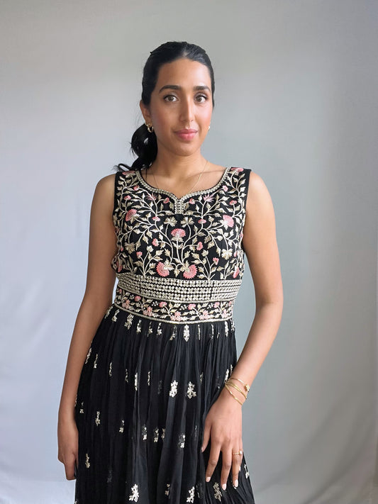 Black Traditional Jumpsuit