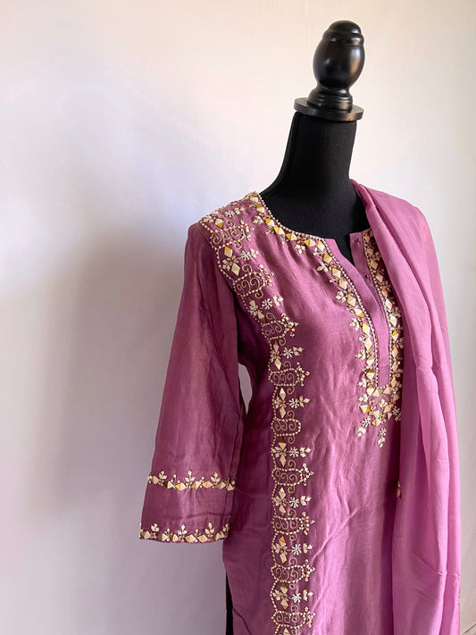 Dusty Purple Sharara