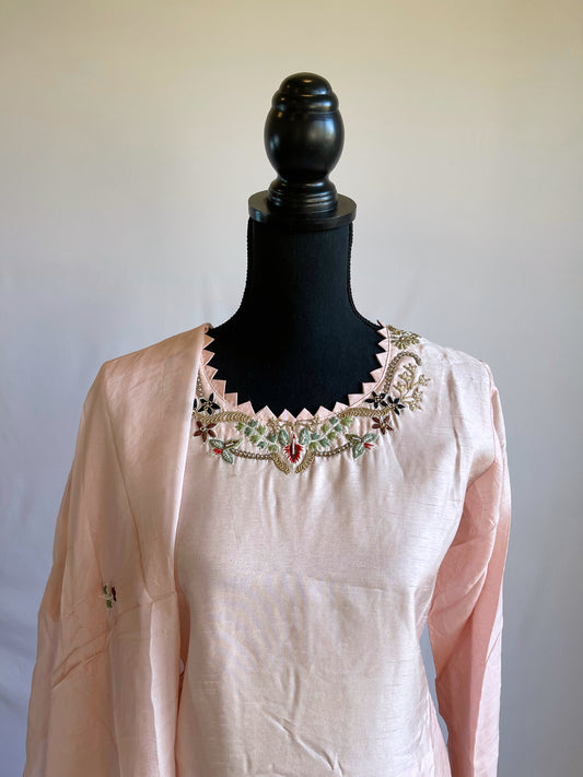 Baby Pink Dori Sharara