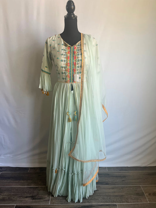 Mint Tassel Garara