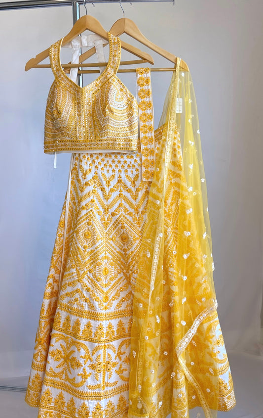 Golden Goddess Lehenga