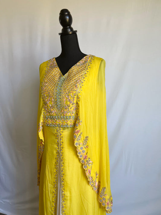 Yellow  Kaftan